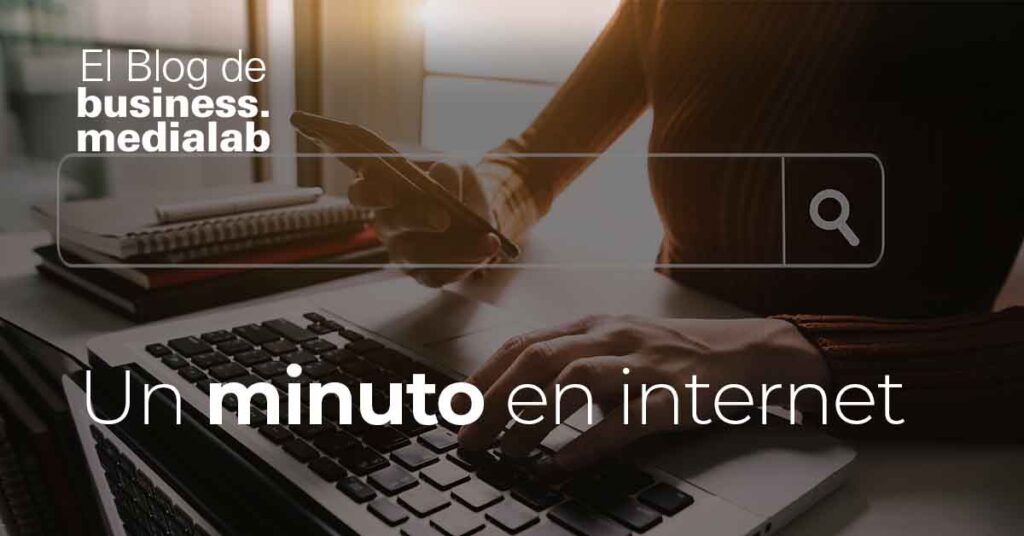 Un minuto en Internet